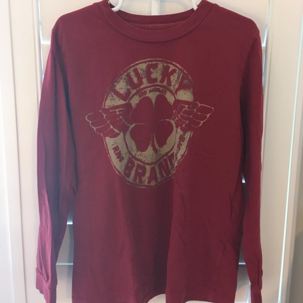 Boys Lucky Brand Long Sleeve Graphic Tee